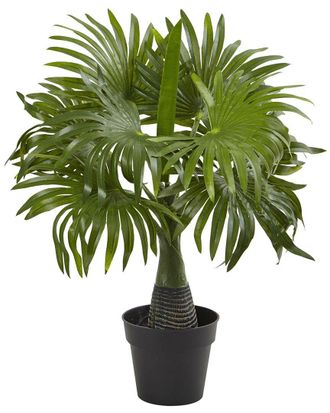 Nearly Natural 16In Mini Fountain Palm Artificial Plant