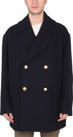Palm Angels Double-Breasted Coat