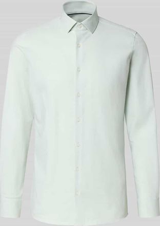 Olymp Level 5 Slim Fit Business-Hemd mit Kentkragen in Hellgruen, Gr&ouml;&szlig;e 38