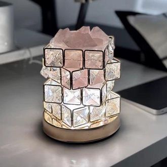OEM L&aacute;mpara De Noche Inal&aacute;mbrica T&aacute;ctil Con Forma De Cubo - L&aacute;mpara De Mesa Regulable De 3 Colores