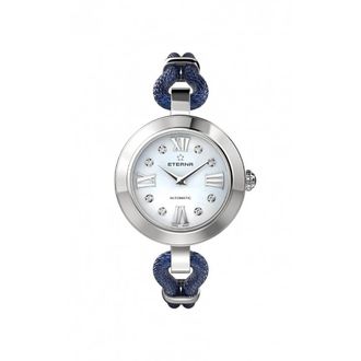 Eterna Roestvrijstalen horloge - Dames - Horloges - Grijs - ONE Size - Accessoires