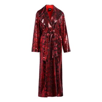 adidas (WMNS) adidas Originals x IVY Park SEQ Duster Jacket Red HH7330