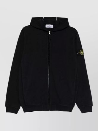Stone Island hooded knitwear long sleeves ribbed cuffs