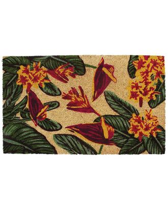 Entryways Paradise In Bloom Coir Doormat
