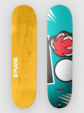 Plan B Grizz Joslin 8.0X31.55 Twin Skateboard Deck patroon