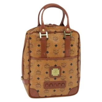 MCM Pre-owned Backpacks, female, Brown, Size: ONE SIZE Pre-owned Backpack