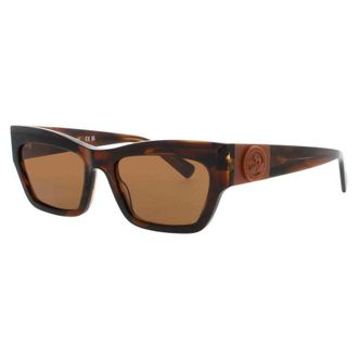 Longchamp Ladies Brown Cat Eye Sunglasses LO164S71457