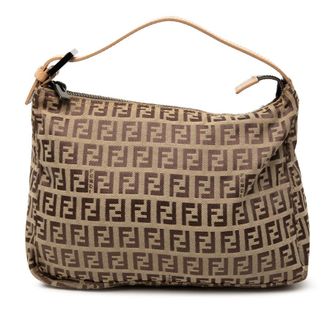 Fendi Pre-owned Fendi Zucchino Canvas Handbag Ladies 9FSO466U6XOX60GL