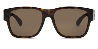 Bulgari BV40022I Polarized 52H Mens Sunglasses Brown Size 56