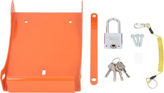 Infinite Soporte De Pared De Acero Al Carbono Para Los Sopladores Port&aacute;tiles Bg50, Bg56, Bg66 Y Bg86: Almacenamiento Robusto Que Ahorra Espacio