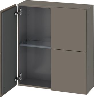 Duravit Armario Duravit L-cube 700x243x800mm Franela Gris Satinado