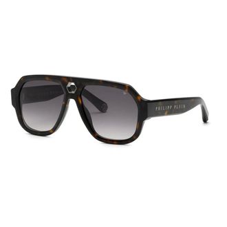 Philipp Plein Heren, Accessoires, Bruin, Maat: 58 MM Nylon