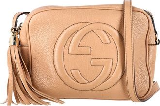 Gucci Brown Leather Soho Disco Small Shoulder Bag (Authentic Pre-Loved)