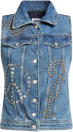 Moschino COATS & JACKETS - Denim outerwear on YOOX.COM