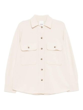 Allude button-up wool cardigan - women - Virgin Wool/Cashmere - S - Neutrals