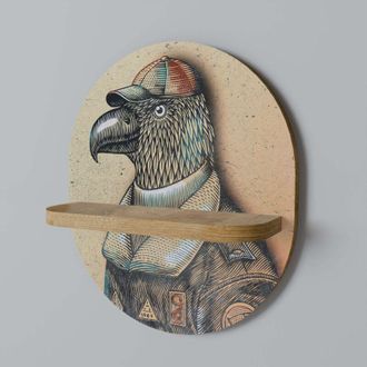 OEM Estante Ovalado Feathered Fashionista