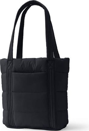 Lands End Wanderweight Ultralight Packable Tote Bag in Black at Nordstrom