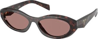 Prada Dames, Accessoires, Bruin, Maat: 55 MM