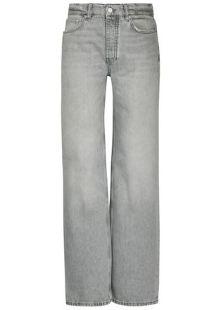 Anine Bing Hugh Wide-leg Jeans - Grey - 27 (W27 / UK8-10 / S)