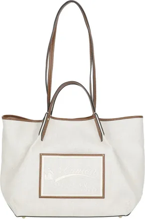 Lanvin Concerto Arpege Shoulder Bag with Leather Clutch