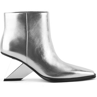 United Nude Rockit Pull On Bootie in Silver at Nordstrom, Size 38