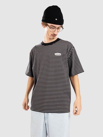 Empyre Rickie Green Striped T-Shirt gargoyle