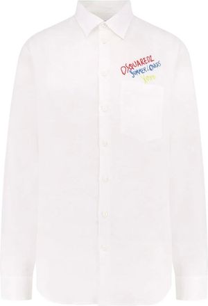 Dsquared2 Hombre, Camisas, Blanco, Talla: M