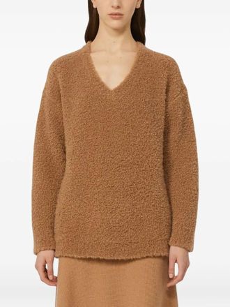 Max Mara Maglione Pantera - Marrone