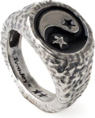 TwoJeys Rings, unisex, Gray, 59 MM, Ring