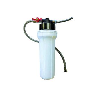 Polar Filtro Ef Bajo El Fregadero + Kit Flex De 3/8 V&aacute;lvulas + Fser Para El Pesticida De Cloro