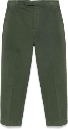 Thom Browne taps toelopende chino met middelhoge taille