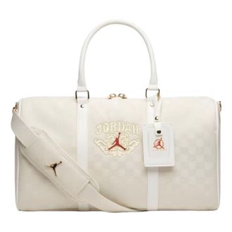 Nike Jordan Air Jordan Year of the Horse Monogram Duffel 25L Bag White IV4747-133