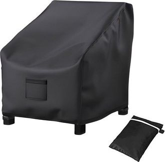 OEM Funda Para Silla Jard&iacute;n, 96,5 X 79,5 X 74 Cm, Cord&oacute;n Ajustable Bolsa Almacenamiento, Transpirable, Resistente Rayos Uv, Funda Impermeable Silla