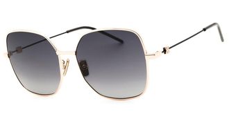 Givenchy GV40093U 28B Womens Sunglasses Gold Size 58