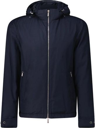 Moorer Waterdichte Anorak met Donsvulling - Heren - Zomerjassen - Blauw - XL - Jassen