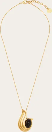 Ferragamo Women Necklace with pendant Black