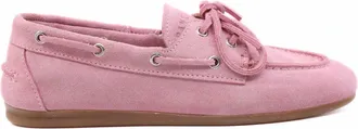 Pavement Womens Marin Loafers In Light Rose Suede