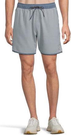 Rvca Yogger Hybrid 17 Shorts Mens Shorts Lead : 2XL, Cotton/Elastane/Polyester