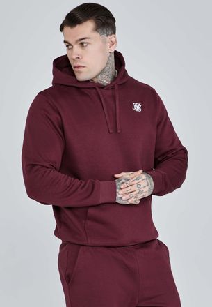 Siksilk Kapuzenpullover SIKSILK Siksilk Kapuzenpullover Essentials Hoodie, Herren, Gr. XXL, rot, Obermaterial: 80% Baumwolle CO. 20% Polyester PES., Pullover 