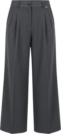 Baldinini Pantaloni ampi con pieghe - - Trousers - Donna - Grigio - S