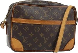 Louis Vuitton Pre-owned Cross Body Bags, female, Brown, Size: ONE SIZE Pre-owned Vintage Monogram Shoulder Bag