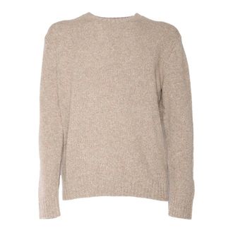 Ballantyne Round-neck Knitwear, male, Beige, Size: XL Donegal Crew-Neck Sweater