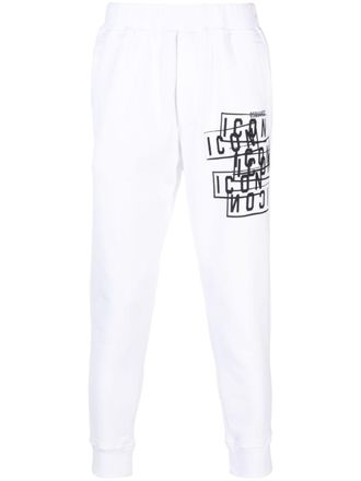 Dsquared2 Trainingsbroek met print - Wit