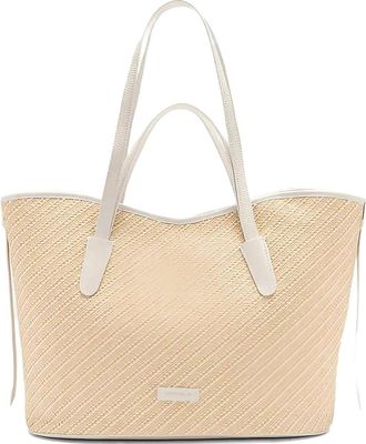 Coccinelle Handbag Bicolor Straw