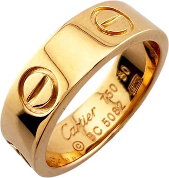 Cartier Pink Gold Pink Gold (18K) Band Ring (Pre-Owned)