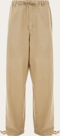 Ferragamo Men Baggy trouser Beige