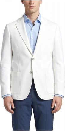 HUGO BOSS C-Henry Blazer - Heren - Blazers - Wit - L - Katoen - Jassen