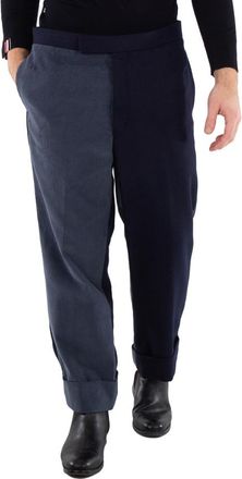 Thom Browne Fun-Mix Shetland Low Rise Backstrap Trouser, Brand Size 2 (Medium)