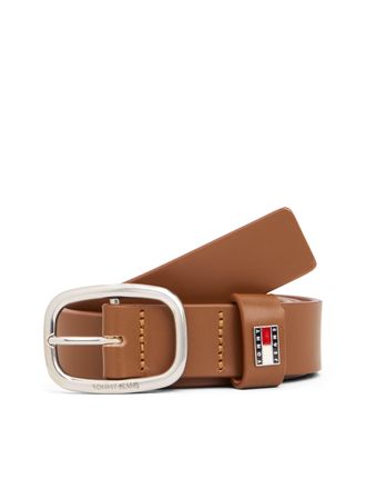 Tommy Jeans TJW OVAL 3.0 cm breit Ovale Einfachdornschliesse und Logo am Verschluss