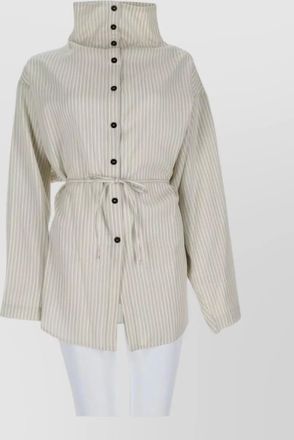 Alysi silk virgin wool fitted jacket